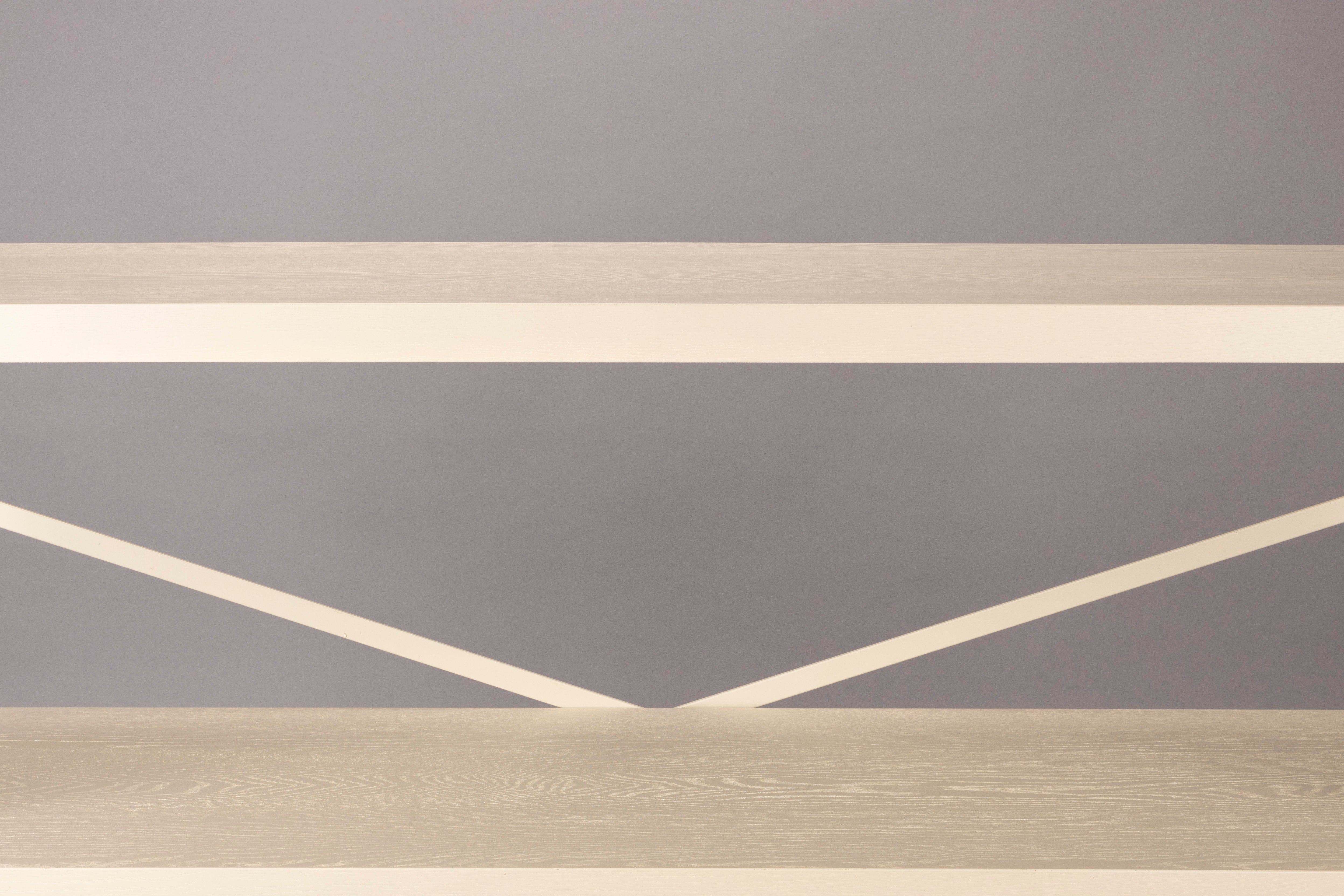 Dutchbone Iron Beige Low Shelf Display Unit